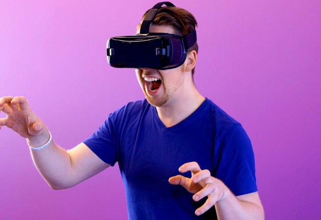 Interactive image of a man